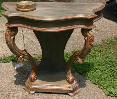 Carved Hallway Table